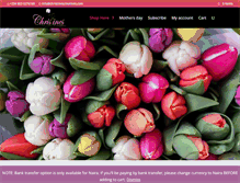 Tablet Screenshot of christinescreatives.com